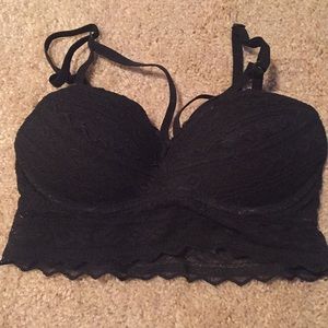 PINK black Bralette